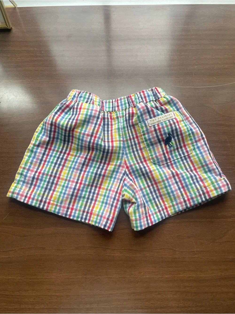 TBBC Multicolor Check Cotton Shorts